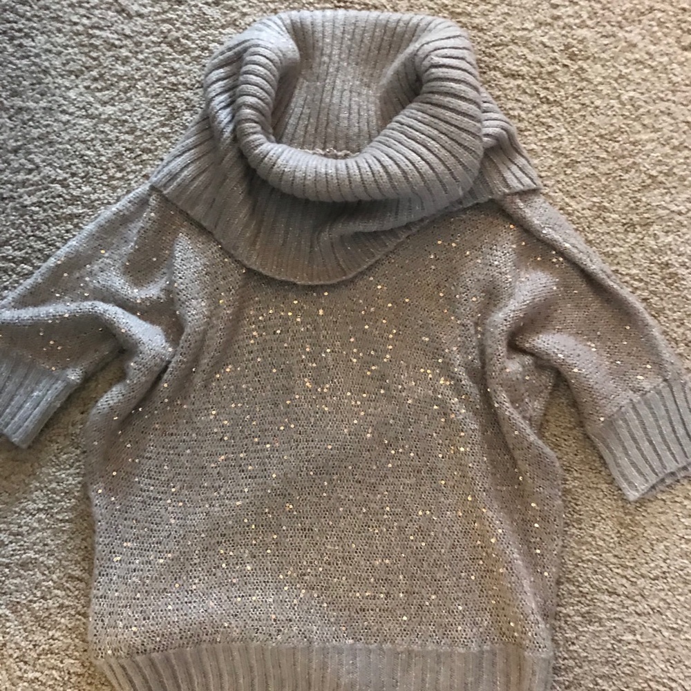 Gold sparkly sweater